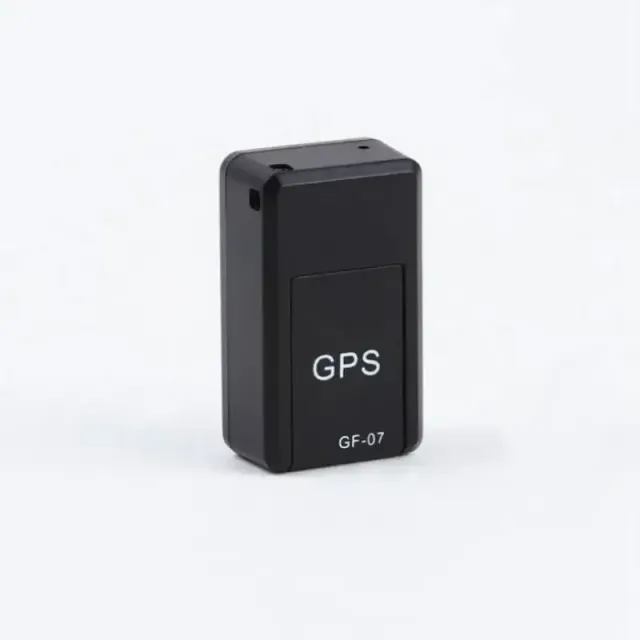 GPS tracker mini GF-07 cu suport magnetic, cartelă SIM și urmărire în timp real