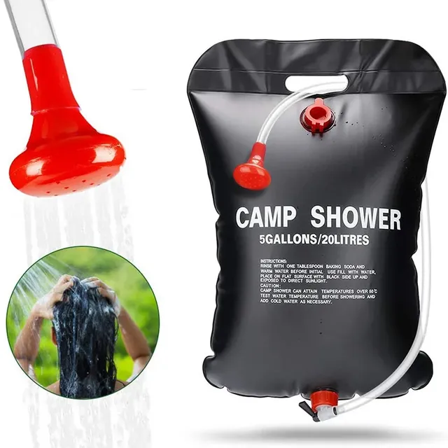 Solar shower bag for camping (20 l)