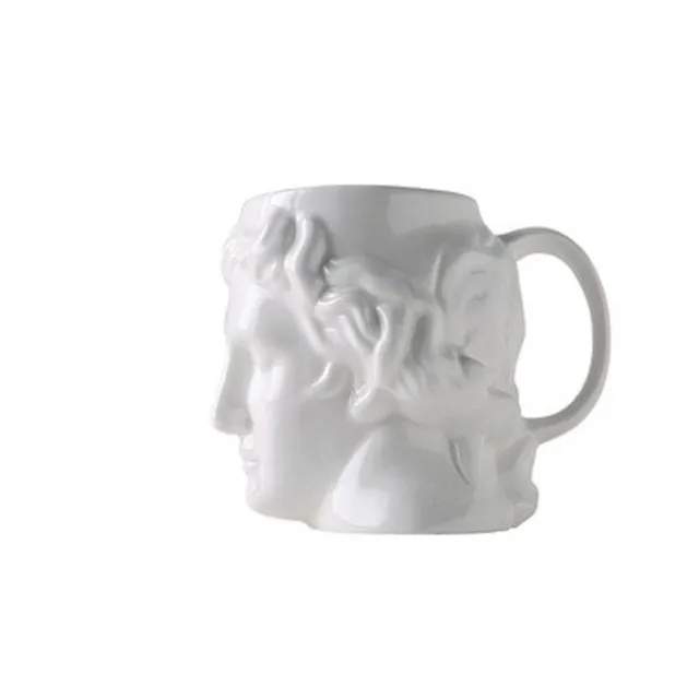 Ceramic mug statue