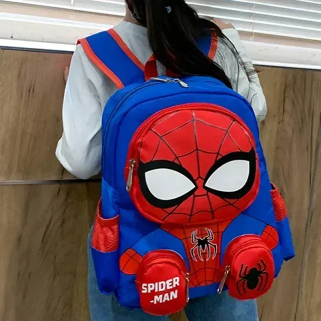 Detský 3D batoh s témou Hello Kitty alebo Spiderman