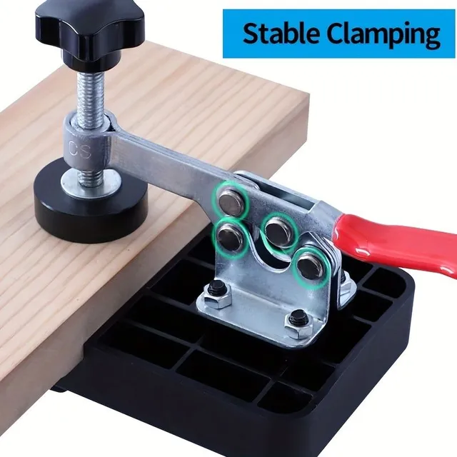 Raise the level of your joiner projects with this drilling template and saw for holes 35 mm!