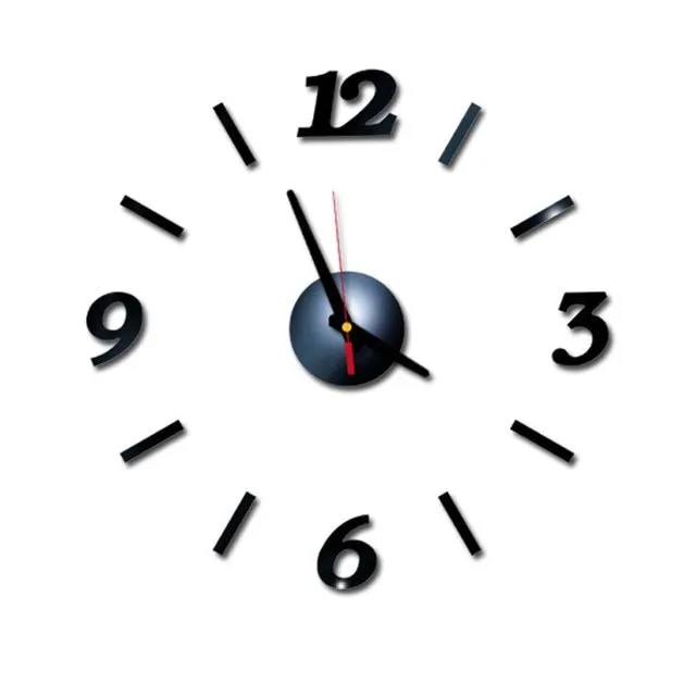 Stylish modern 3D clock 11