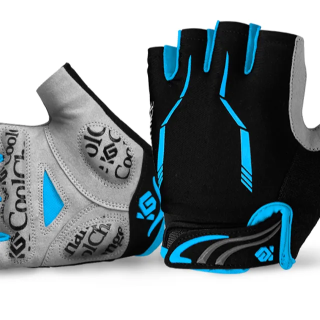 Cycling impact gloves xl 91036-blue