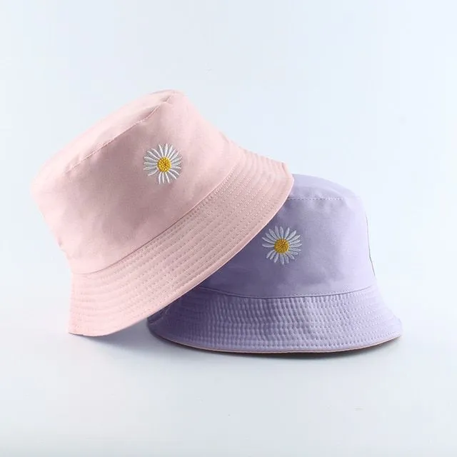 Letní oboustranný klobouk- více barev