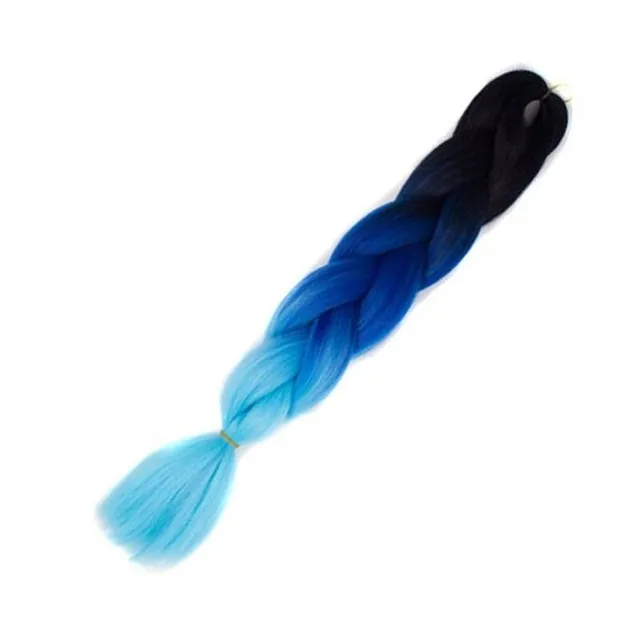 Canecal multicolor braids 60 cm