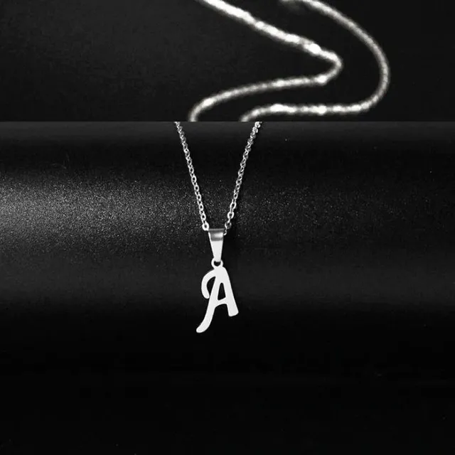 Women's necklace with the letter Stephania