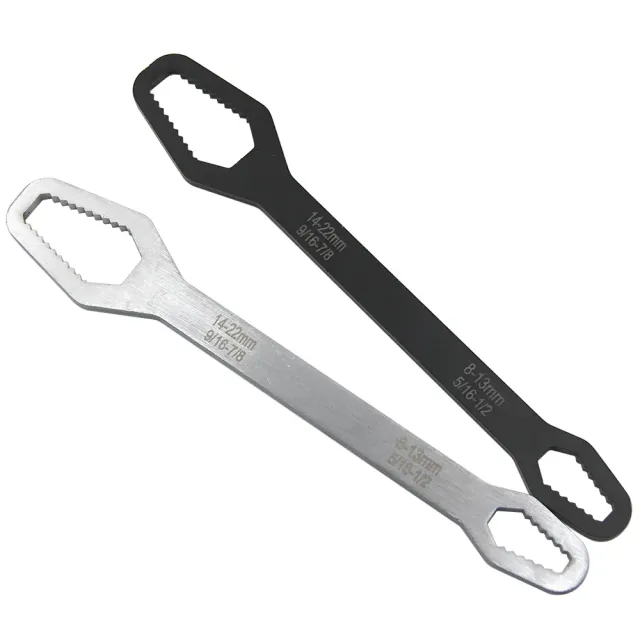 Universal Torx wrench with adjustable automatic tightening 3-17 mm and 8-22 mm