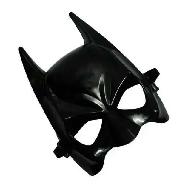 Carnival design mask - Batman-style scrub, black color