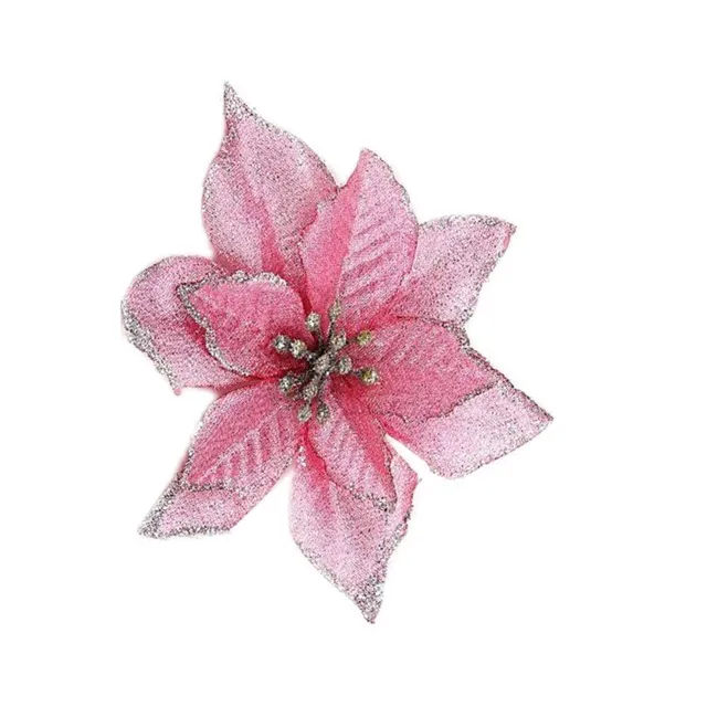 Poinsettia for tree 10 pcs