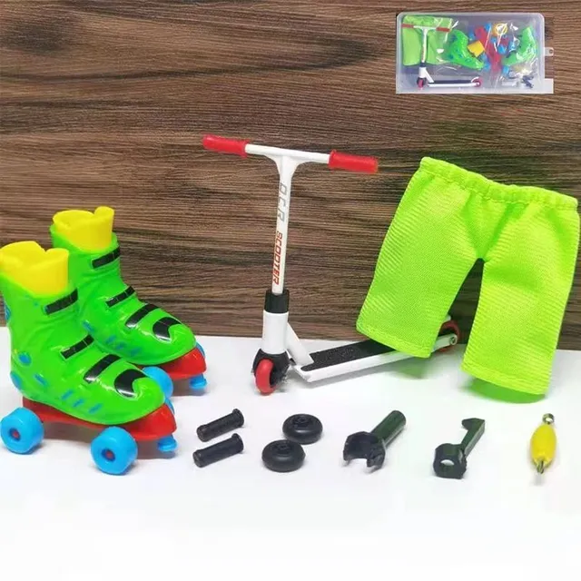Műanyag mini készlet ujjongáshoz - roller