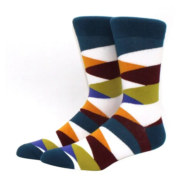 Funny colorful men socks for winter
