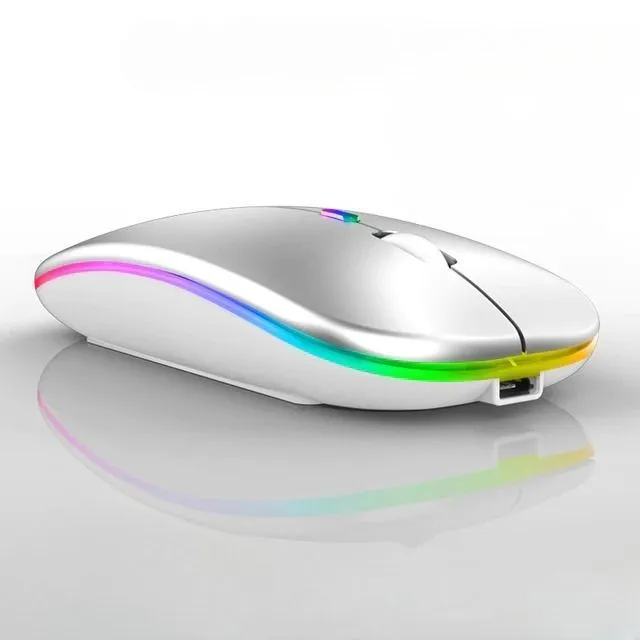 Stylová bezdrátová myš s LED osvětlením