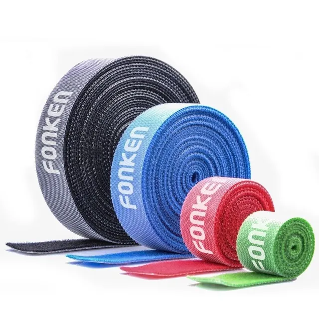Tightening tape with Velcro red 50 cm