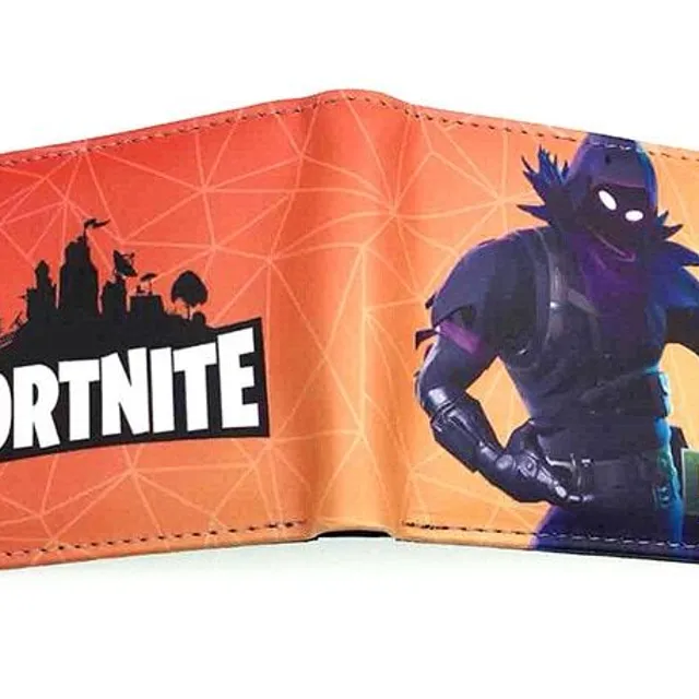 Štýlová peňaženka s motívom počítačové hry Fortnite