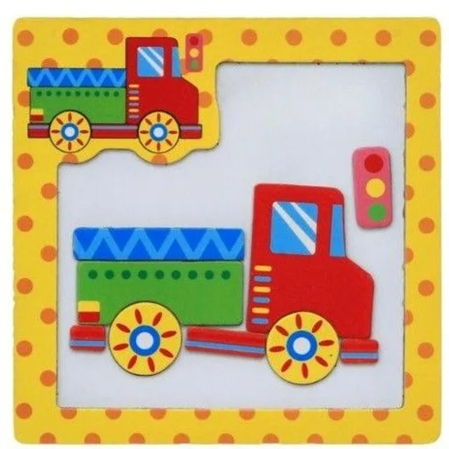 Wooden education puzzle for children Ainsley 1