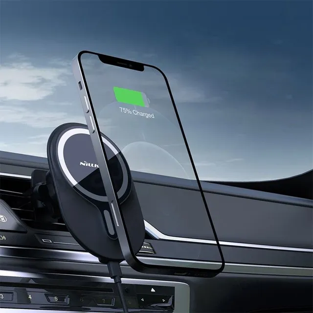 Car holder / wireless charger with Magsafe connection