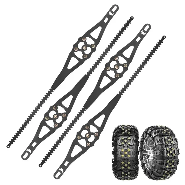 Original emergency anti-slip snow chains for tyres size 165-275 mm