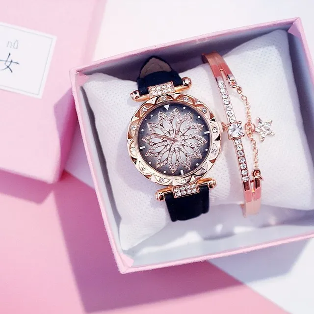 Ladies watch + bracelet Star