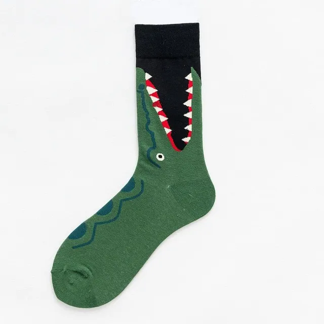 Funny socks with motifs