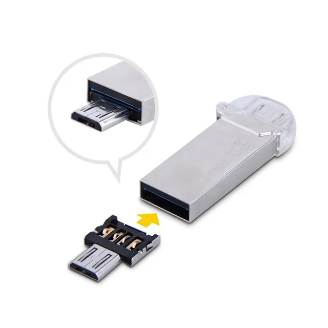 Micro USB reduction to USB 5 pcs