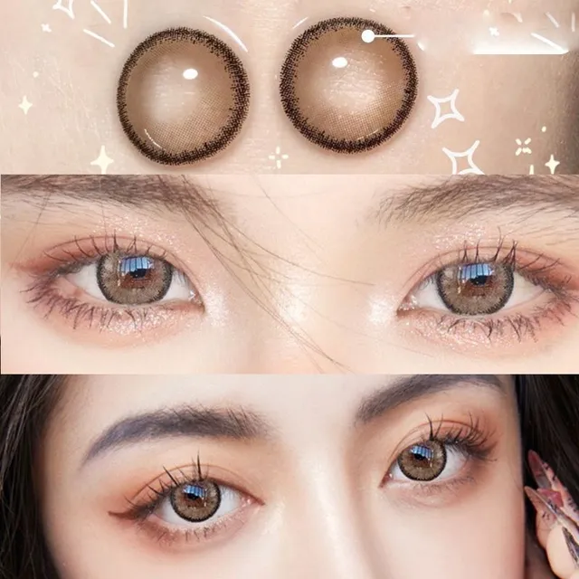 Halloween Lolita Colored Eye Contact Lenses brown1