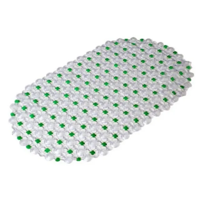 Anti-slip silicone bath mat