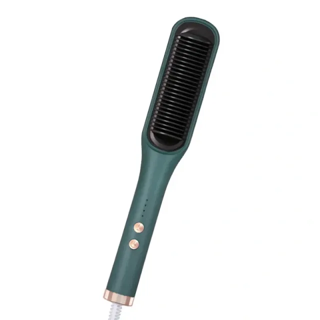 Professional quickly heated electric hair comb to straighten hair