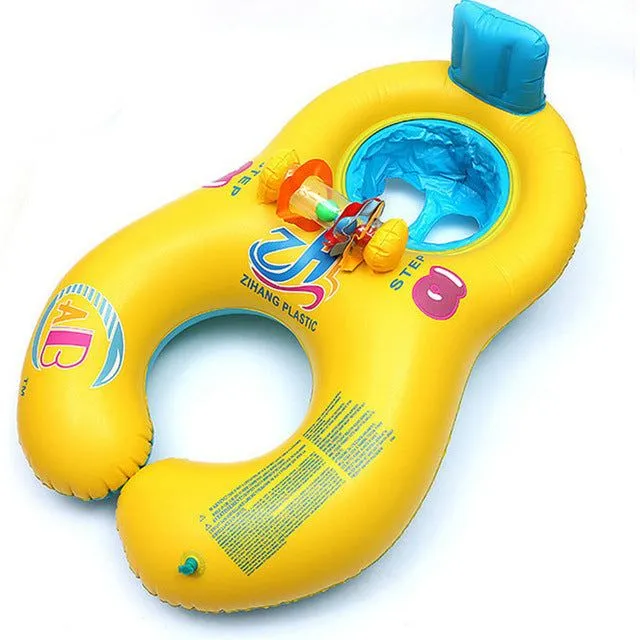 Inflatable wheel for babies