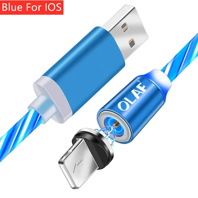 SPEDU Mágneses USB C kábel iPhone-Androidhoz