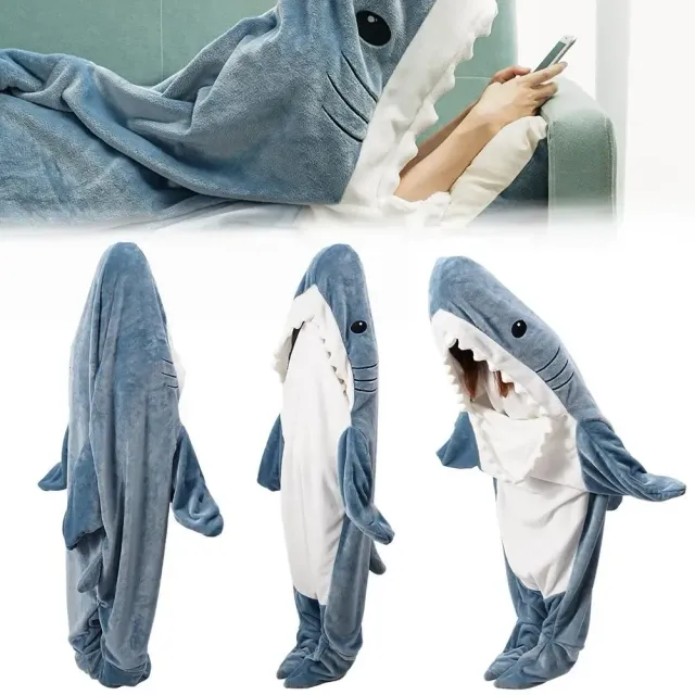 Costum de pluș unisex de rechin