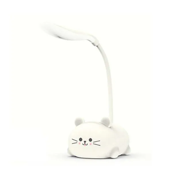 Lampă de birou drăguță pentru copii în formă de pisicuță Kawaii