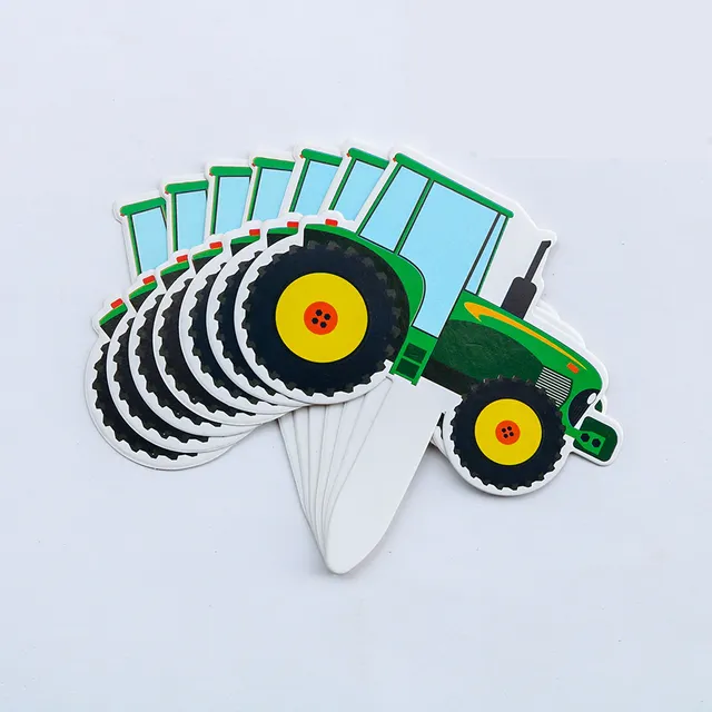Gyermek party dekoráció - Traktor szett