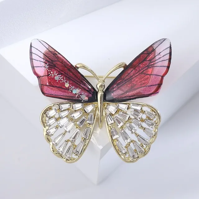 Broșă modernă pentru petreceri Butterfly