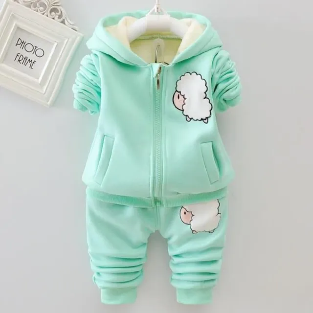 Ensemble d'hiver confortable pour enfants Animal