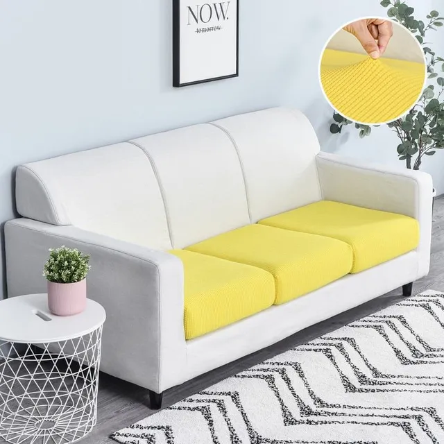 Flexible fleece sofa cover