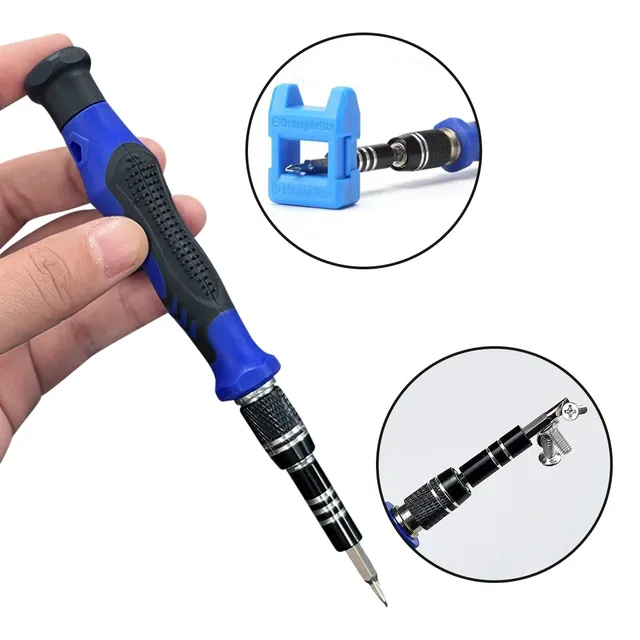 Universal precision screwdriver set 142 in 1 with 120 magnetic bits