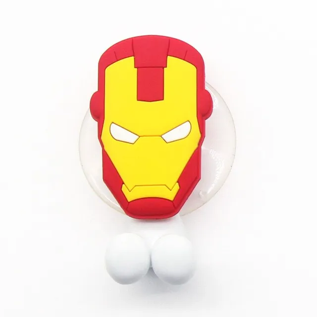 Trendy kids toothbrush holder on suction cup - Superheroes