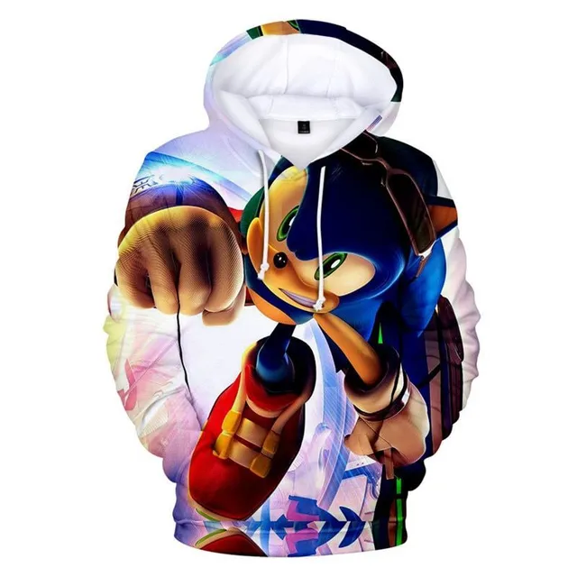 Chlapecká 3D mikina Sonic