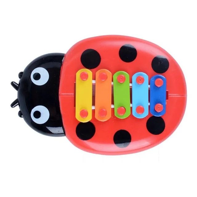 Children's cute xylophone Ladybug