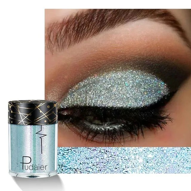 Luxury glitter in several color variants with universal use on eyes, lips and body