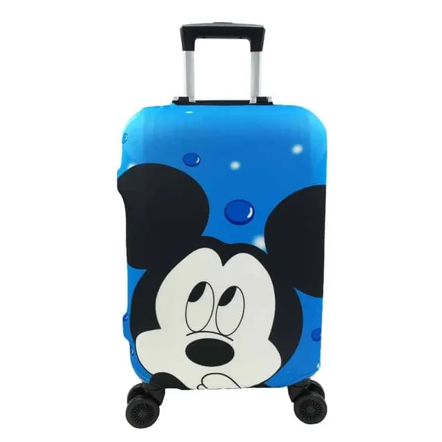 Luxury children's suitcase cover Minnie / Mickey