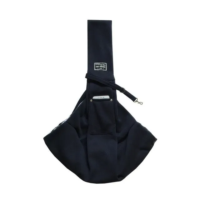 Transport bag for dogs dark blue