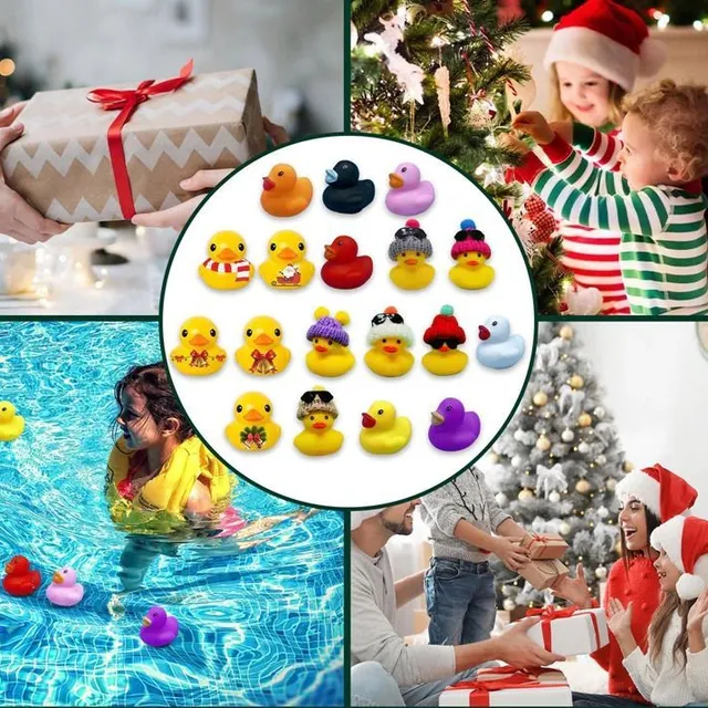 Vánoční adventní kalendář s hračkami do vany