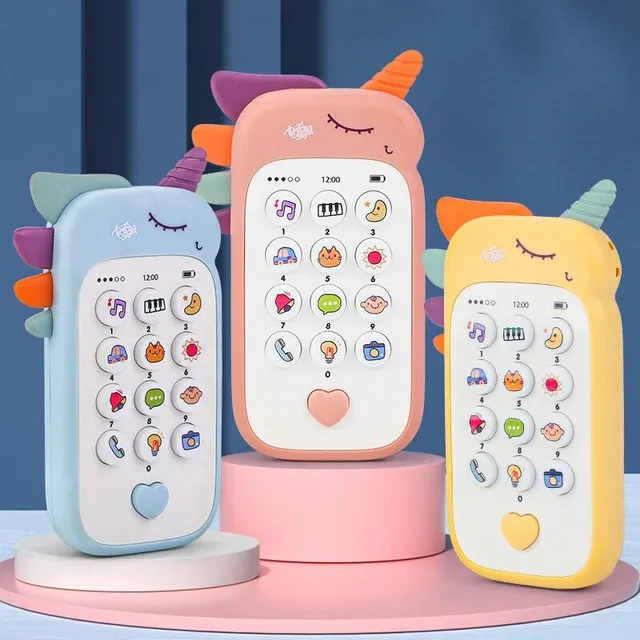 Imitation Phone for Sleeping Children - Toy Baby Phone with Music and Sound