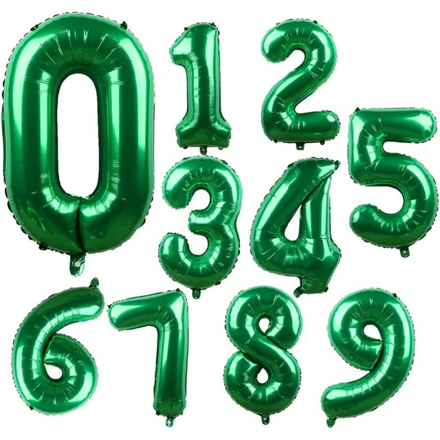 Birthday inflatable numbers