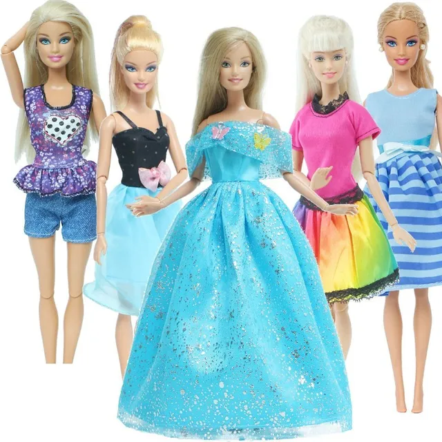 Set de îmbrăcăminte pentru păpușa Barbie - 5 piese