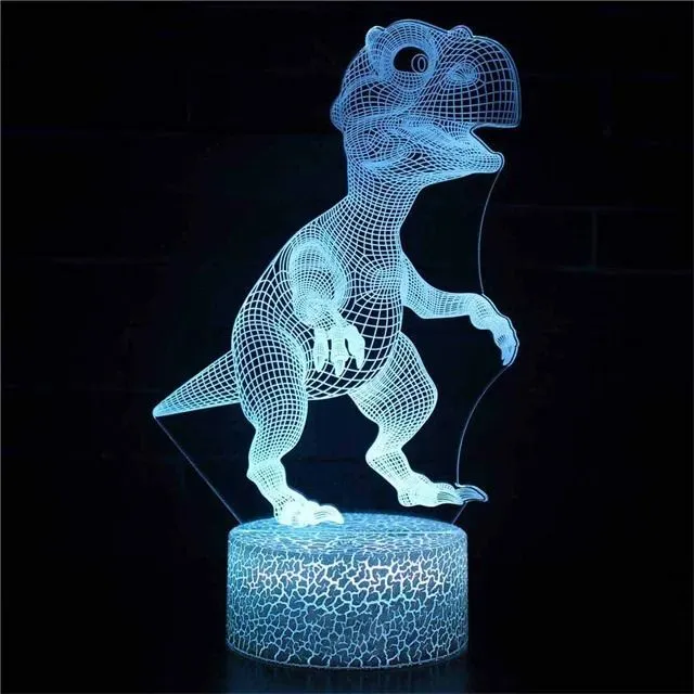 Dinosaur lamp