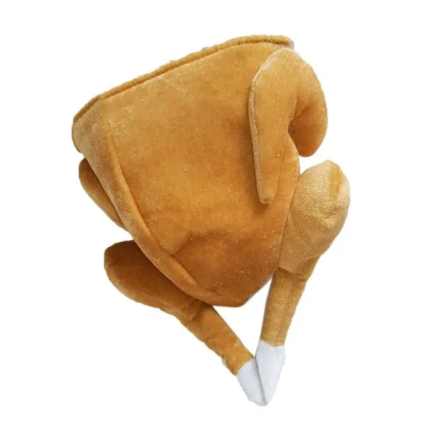 Casquette de fête en forme de poulet Chiki