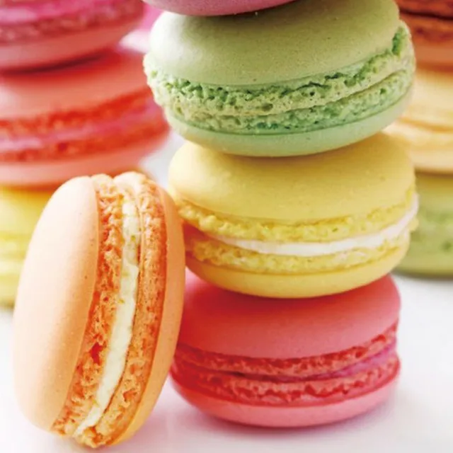 Tavă pentru copt macarons, prăjituri - șablon