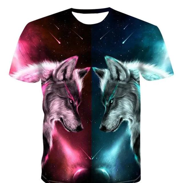 Nowoczesny T-shirt 3D dla zwierząt